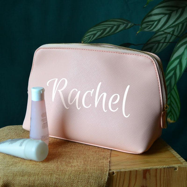 Personalised 2024 Make up Bag with monogram