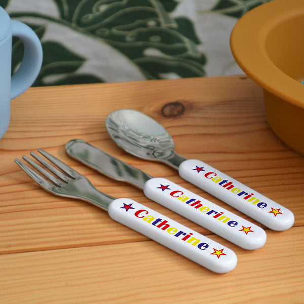 Personalised Toddler Cutlery Sets