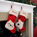 Personalised Pet Christmas Stockings