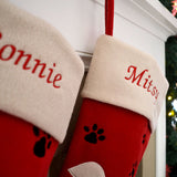 Personalised Pet Christmas Stockings