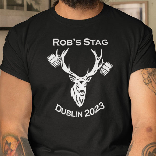 Personalised Stag Do T-Shirts