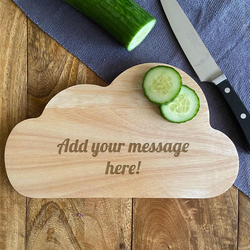 Kitchen Open 24 Hours Personalised Engraved Chopping Board — YouPersonalise
