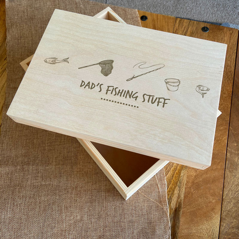  Fishing Gifts for Dad 2023, Personalized Wooden Dad
