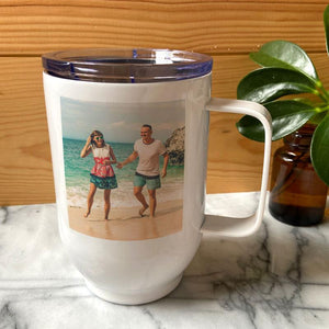 Adult Sippy Cup Stainless Steel Travel Tumbler by Shutterfly