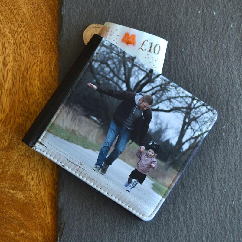 Personalised Photo Leather Look Wallet Wallet Always Personal 